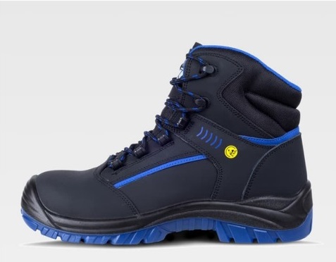 Bota de piel de nobuk