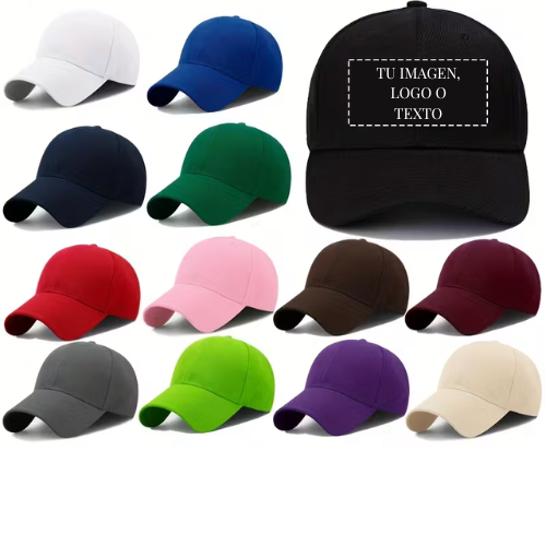Gorra de béisbol personalizable | Crea tu diseño